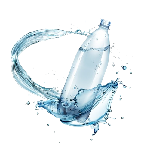 Water Bottle with Splash